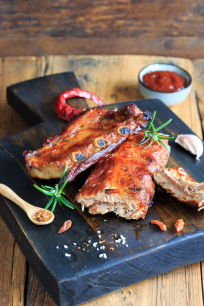 istock grilled spare ribs on cutting board 1978307592