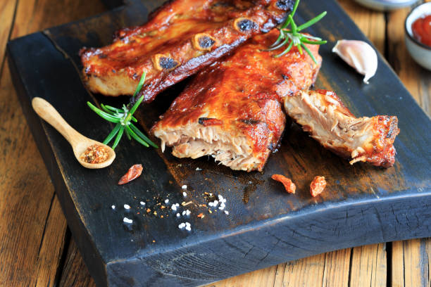 istock grilled spare ribs on cutting board 1978308058