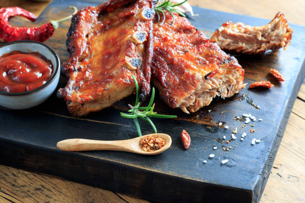 istock grilled spare ribs on cutting board 1978308060