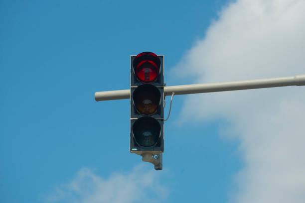 istock red traffic light on the street 1978412334
