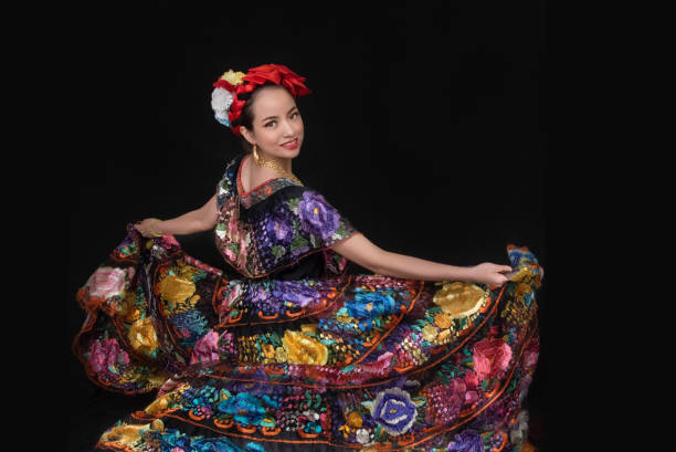 istock Women Mexican dancer Chiapas 1978432717