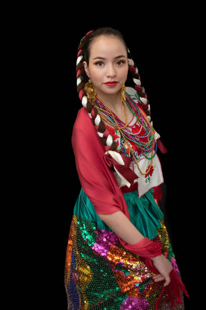 istock Women Mexican dancer Puebla, china poblana 1978433256