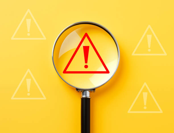 istock Alarm warning sign concept, emergency caution and system alarm. 1978624512
