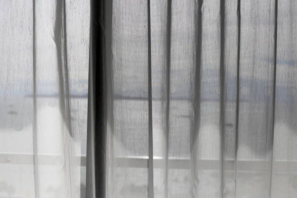 istock Curtains door or window, Room decoration interior 1978740635