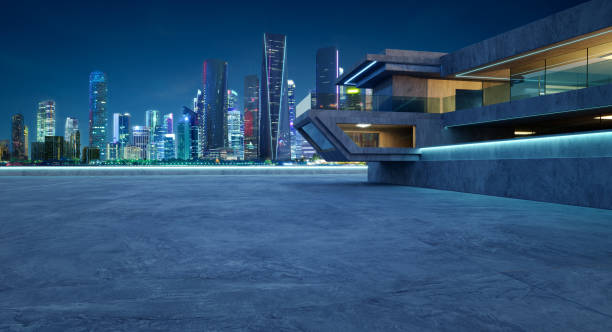 istock Contemporary square shape design modern Architecture building exterior 1978854496