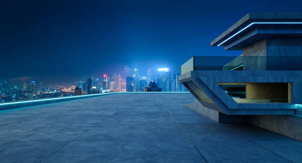 istock Contemporary square shape design modern Architecture building exterior 1978854505