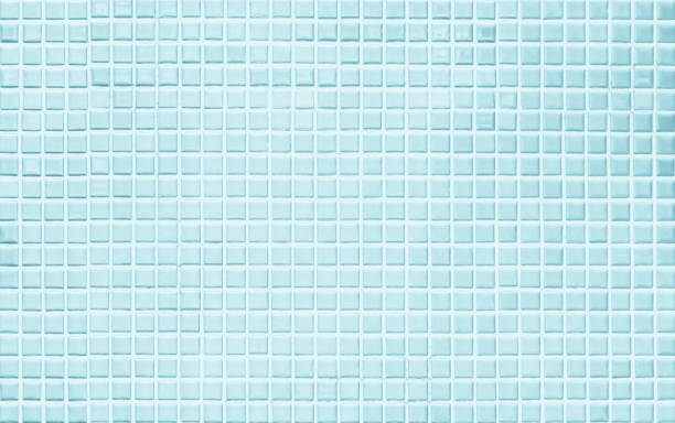 istock White or Blue ceramic wall and floor tiles abstract background. Design geometric mosaic texture for the decoration of the bedroom. Simple seamless pattern for backdrop advertising banner poster or web 1979029711