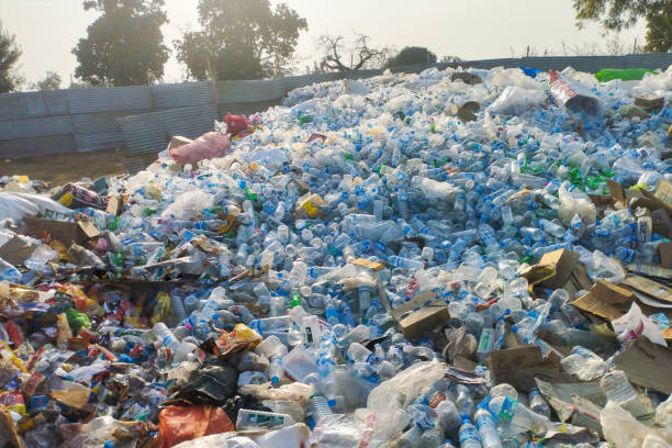 istock waste plastic bottles and other types of plastic waste 1979159807