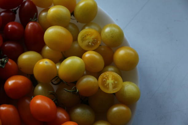 istock Sweet and delicious red cherry tomatoes 1979365306