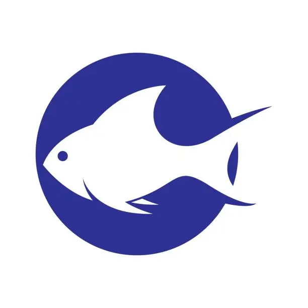 Vector illustration of Fish logo images illustration