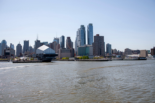 Manhattan viewed from the Hudson River