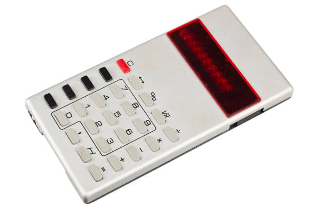istock Old vintage pocket electronic calculator 1979464076