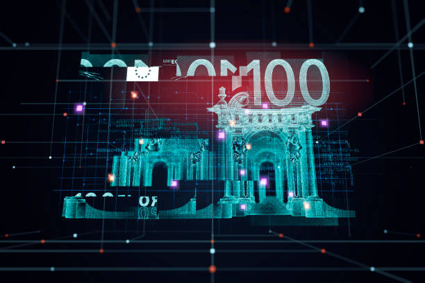 concept of digital money transfer