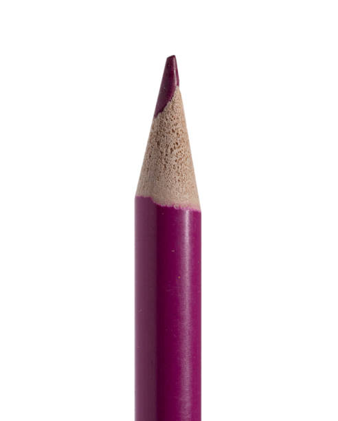 istock Pink wooden pencil on a white background. 1979485555
