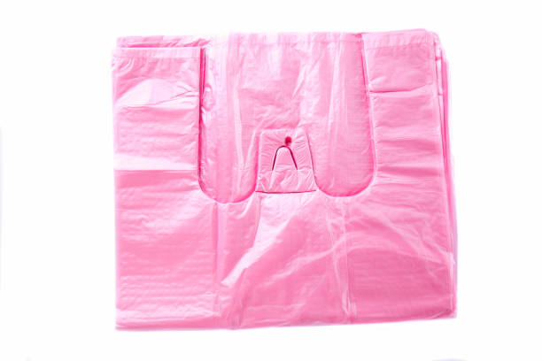 istock Pack of pink cellophane bags 1979567360