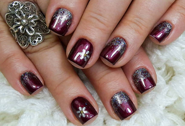 istock Close-up of beautifully manicured nails 1979618382