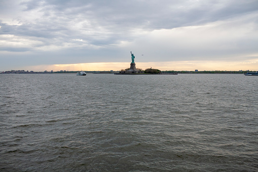 Statue of Liberty viewed from the Staten Island ferry