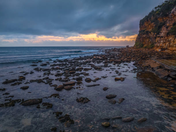 istock Cloud filled sunrise at the seaside 1979681288