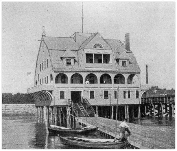 Sport and pastimes in 1897: Buffalo Yachting Club House