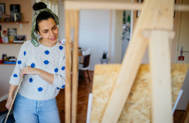 istock Young female artist 1979914571