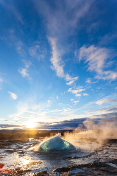 istock Strokkur (the Churn), Geysir, Golden Circle, Iceland 1979953843