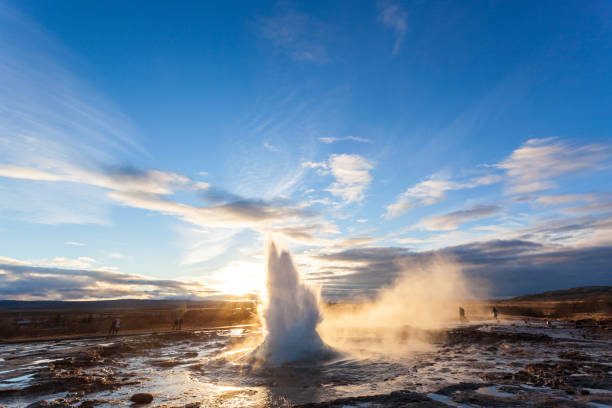 istock Strokkur (the Churn), Geysir, Golden Circle, Iceland 1979954583