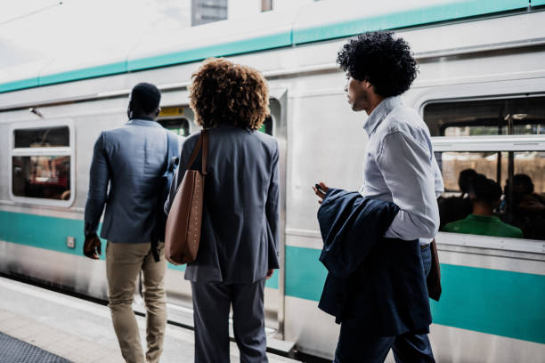 istock Business people entering the subway 1979967687