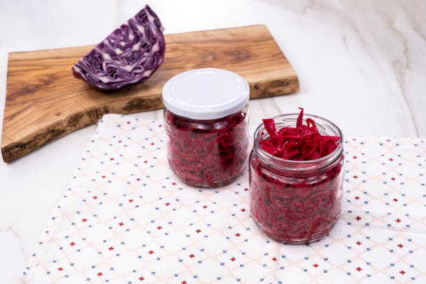 istock pickled red cabbage in glass jar 1979978912