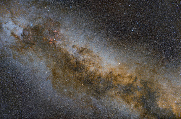 The Milky Way, as seen in the night sky over New Zealand