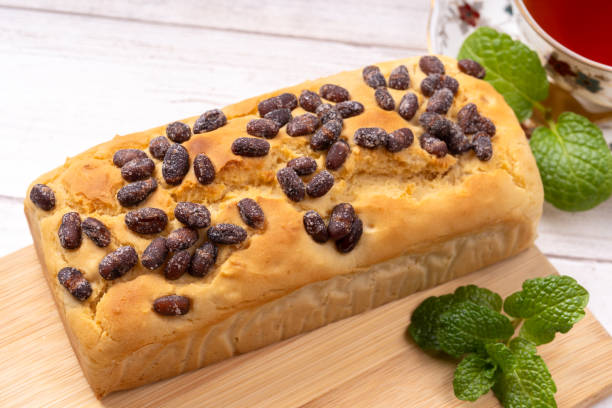 istock Red bean amanatto pound cake 1980232206