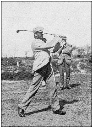 Sport and pastimes in 1897: Golfer, Taylor