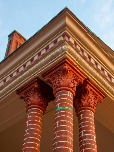 istock Beautiful Brick Columns- Howard County, Indiana 1980238544