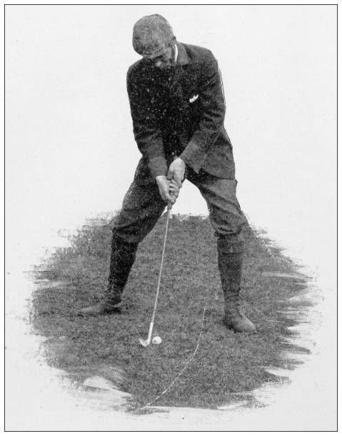istock Sport and pastimes in 1897: Golfer, JG Thorpe 1980240659