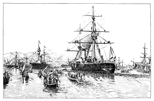 On 13 October 1893, a Russian naval squadron arrived in Toulon for a two-week visit. Officially, they were simply returning the favor paid two years earlier when the French navy spent ten celebratory days docked at Kronstadt, the Russian naval base not far from the capital St. Petersburg.