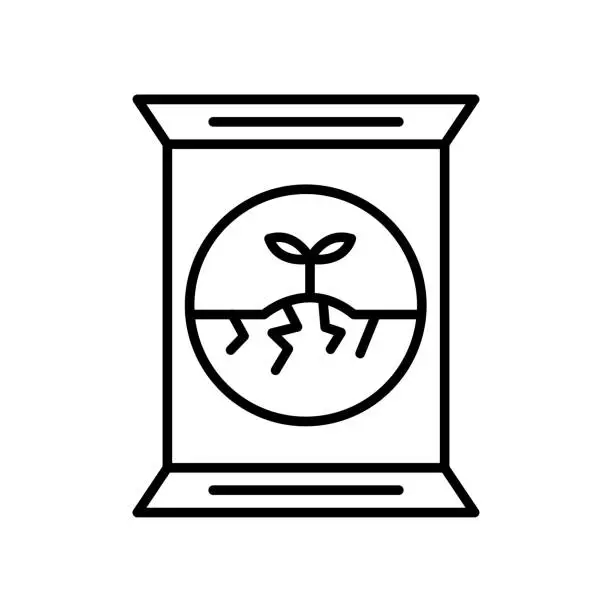 Vector illustration of Fertilizer Icon