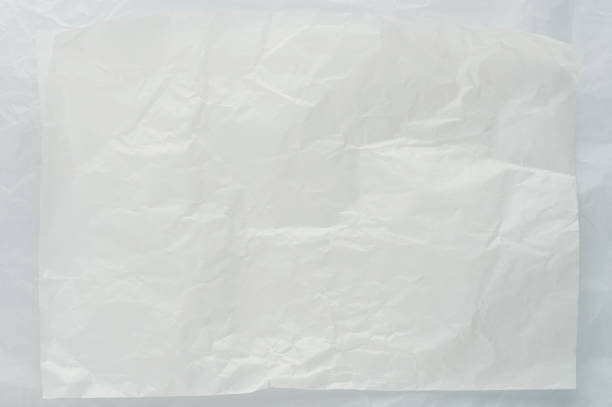 istock Paper sheet page with wrinkles 1980296549