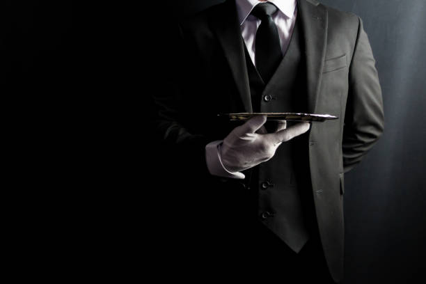 istock Butler With Tray 1980312040