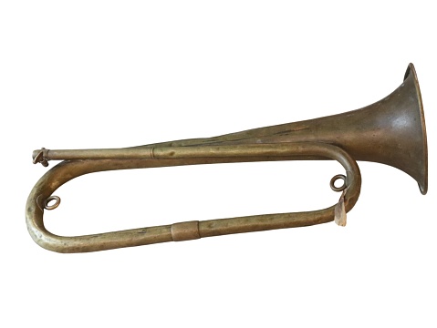 Antique Trumpet Musical Instrument