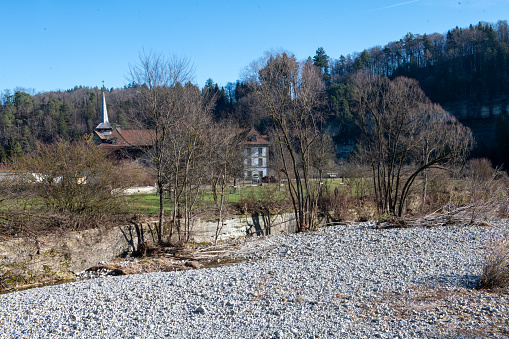 The Hauterive region with its walking trails and the Cicestercian abbey