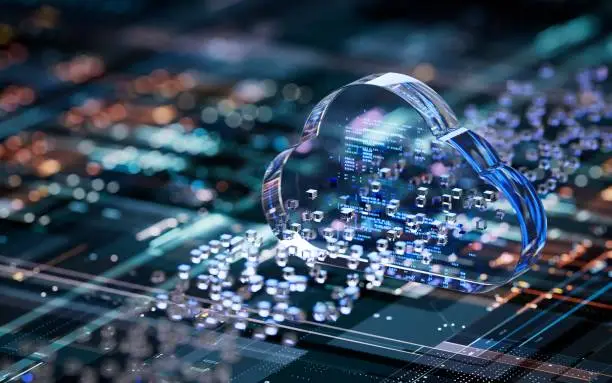 Photo of Cloud Computing Data Center Multi Cloud Hybrid Cloud Information Storage Cyber Security Encryption Edge Computing Data Lake