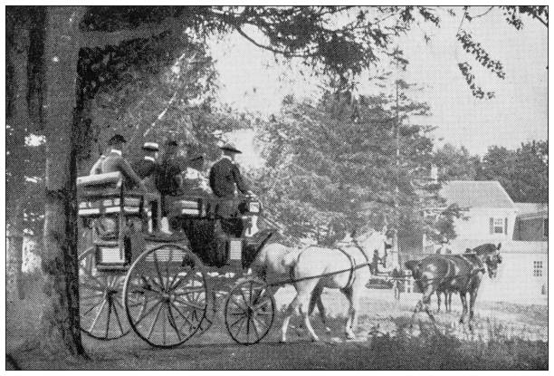 istock Sport and pastimes in 1897: Carriage 1980406805