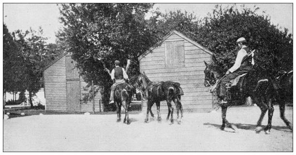 istock Sport and pastimes in 1897: Polo 1980414064