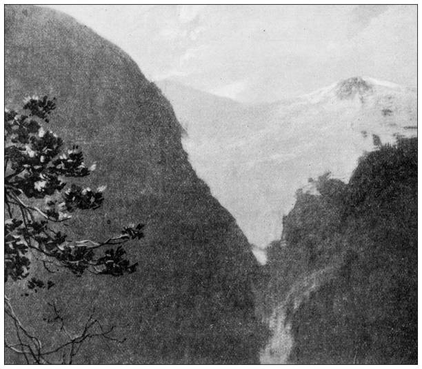 istock Sport and pastimes in 1897: Dyea Glacier 1980429309