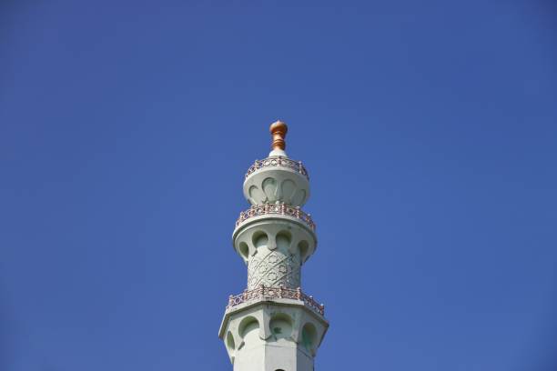 istock Mosque domes and minarets with modern and magnificent designs 1980437185
