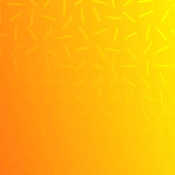 Vector illustration of Abstract orange gradient background, with trendy geometric graphic design.