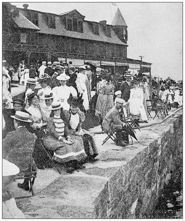 Sport and pastimes in 1897: Boat races spectators