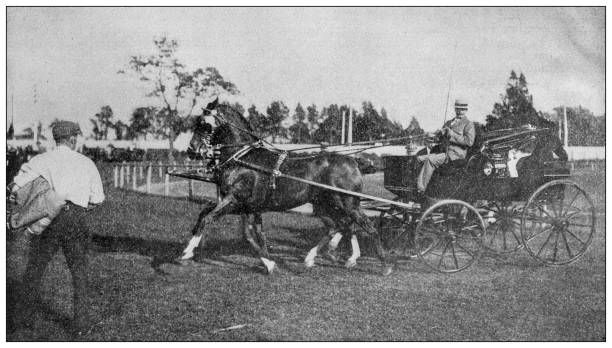 istock Sport and pastimes in 1897: Horse event 1980532308