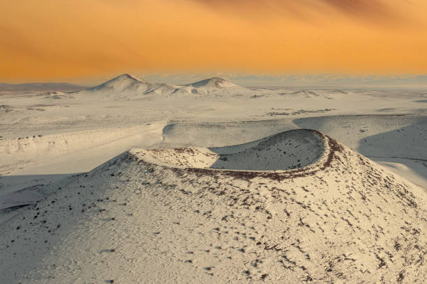 Meke Lake, Volcanic Crater, Konya City, Turkey