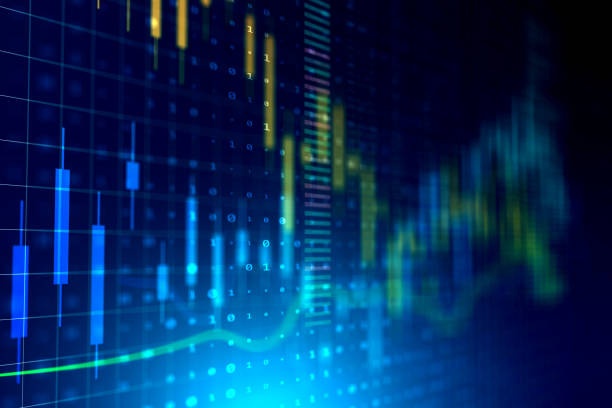 istock Data Technology Computer Generated Digital Currency and Exchange Stock Chart for Finance and Economy Display 1980612336