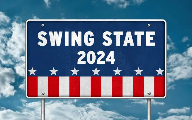 US Swing State Battleground 2024